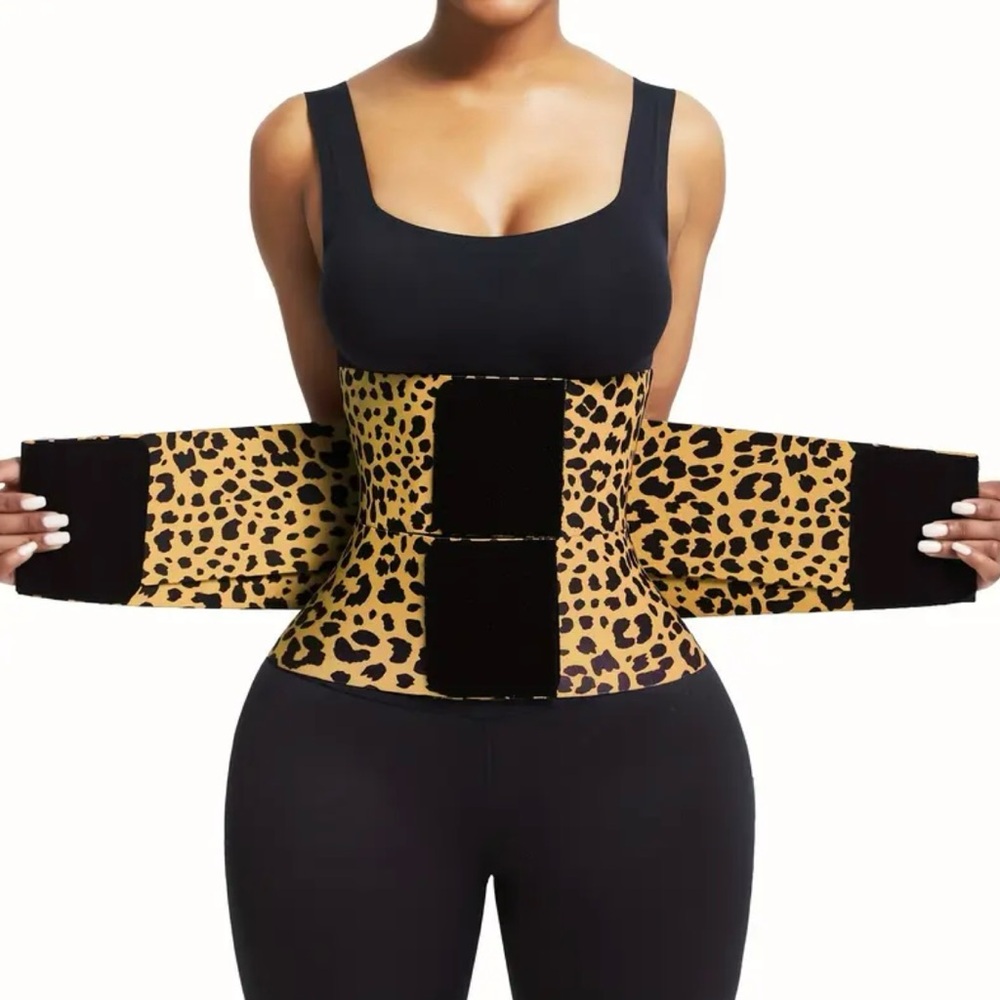 Leopard Print Shapewear Corset, Waist Trainer, NEW